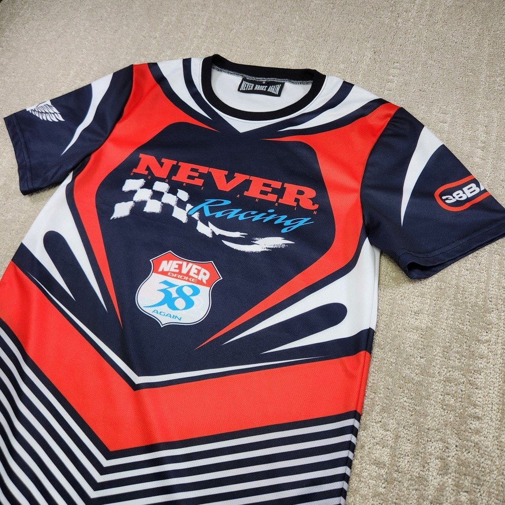 NBA Youngboy Jersey Shirt Adult Small 38 Baby Bikelife Dirtbike Motocross Racing